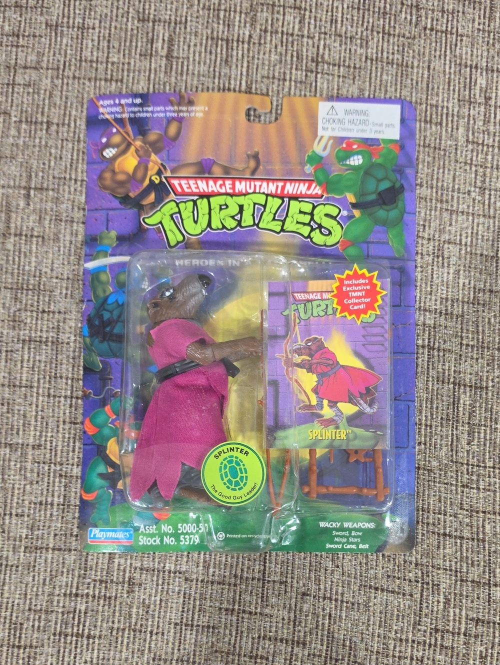 Teenage Mutant Ninja Turtles Splinter Action Figure — Pink Outfit